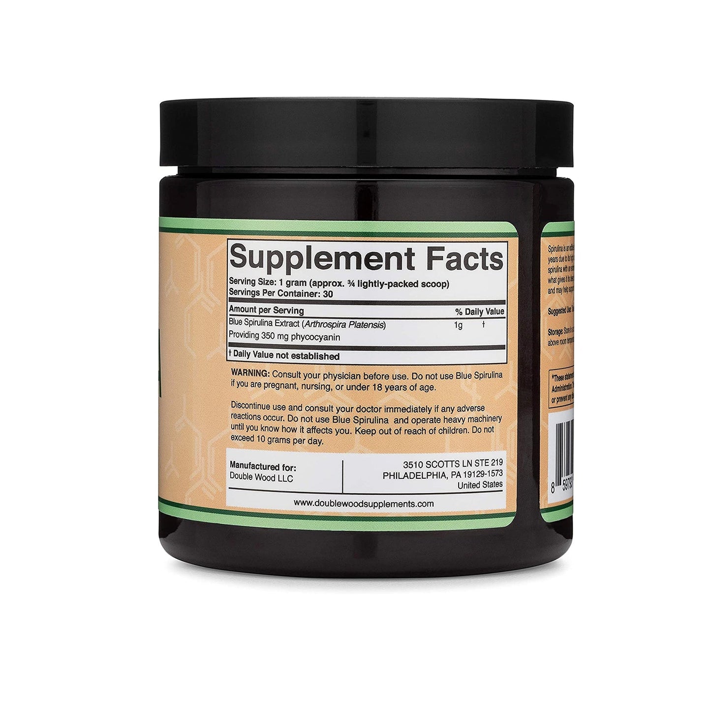 Double Wood - Blue Spirulina