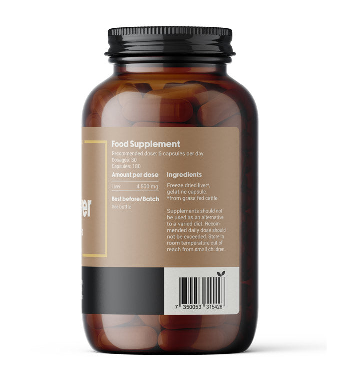 DENSE Grass-Fed Beef Liver