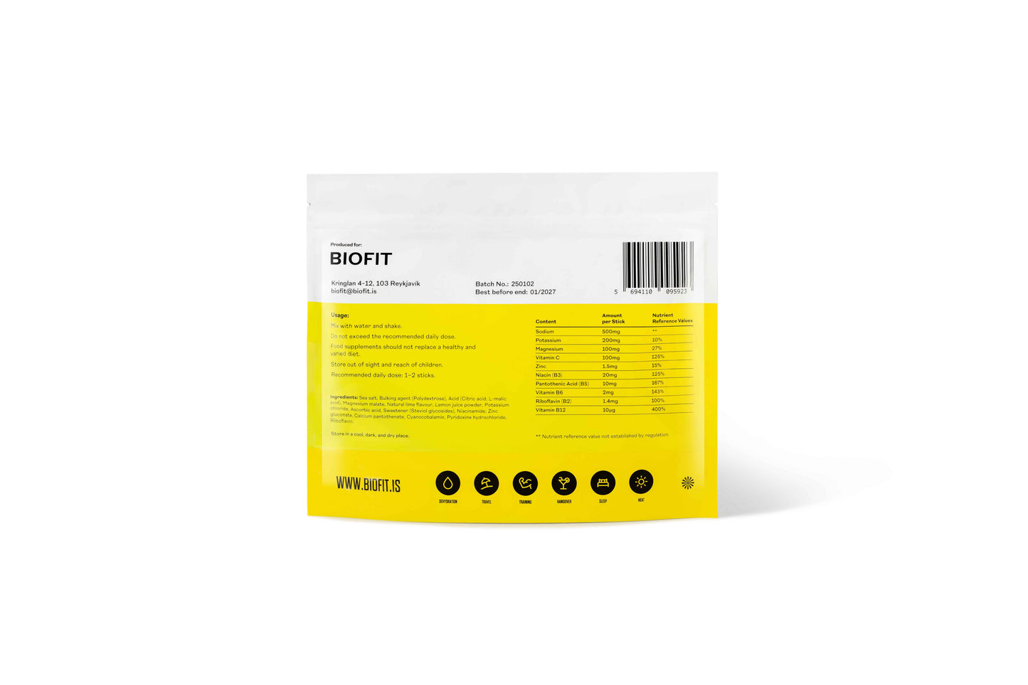 BIOFIT Electrolytes - Lime&Lemons