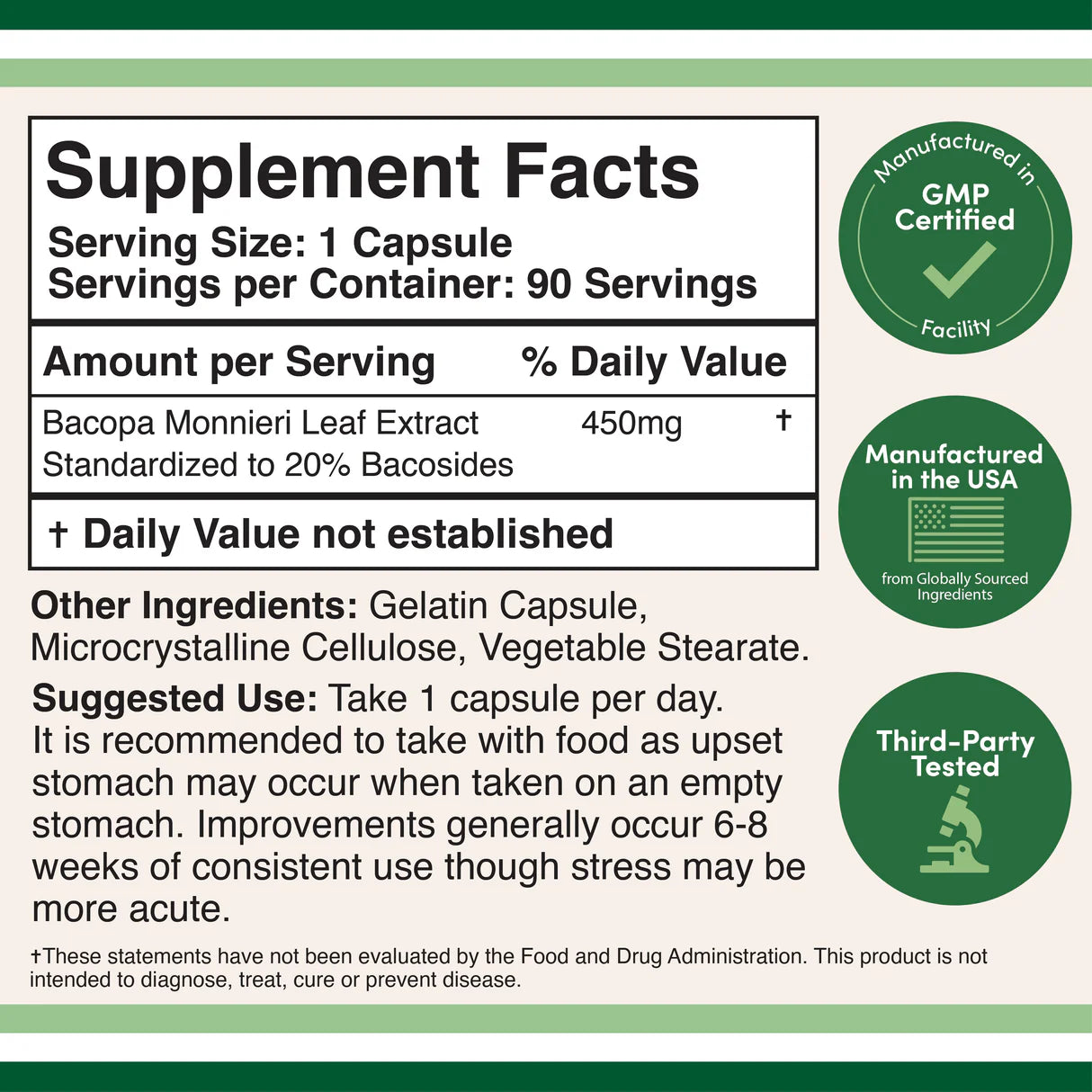 Bacopa Monnieri Extract