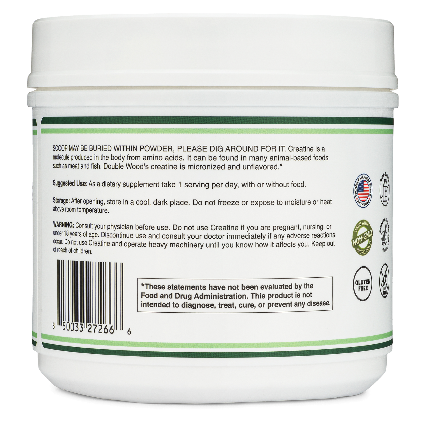 Double Wood - Creatine Powder