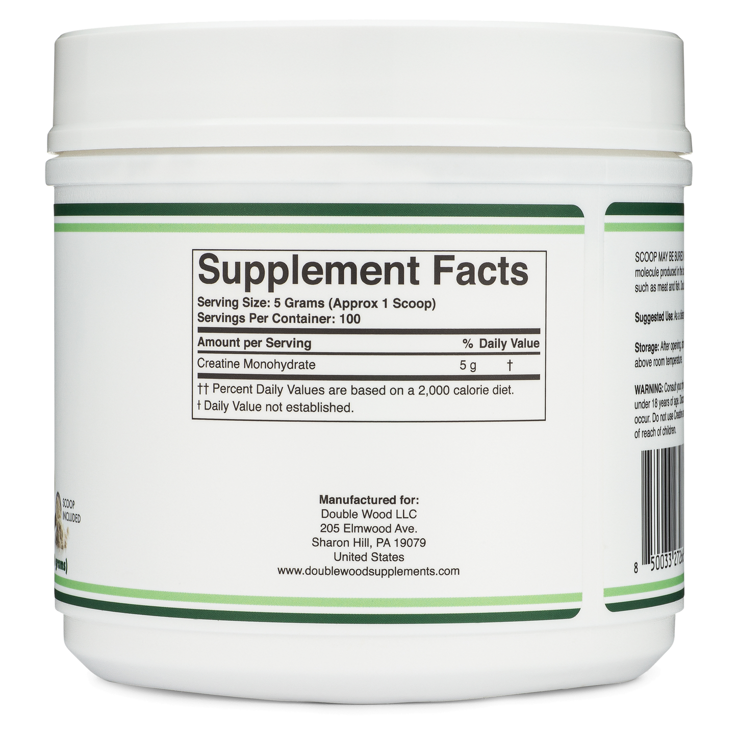 Double Wood - Creatine Powder