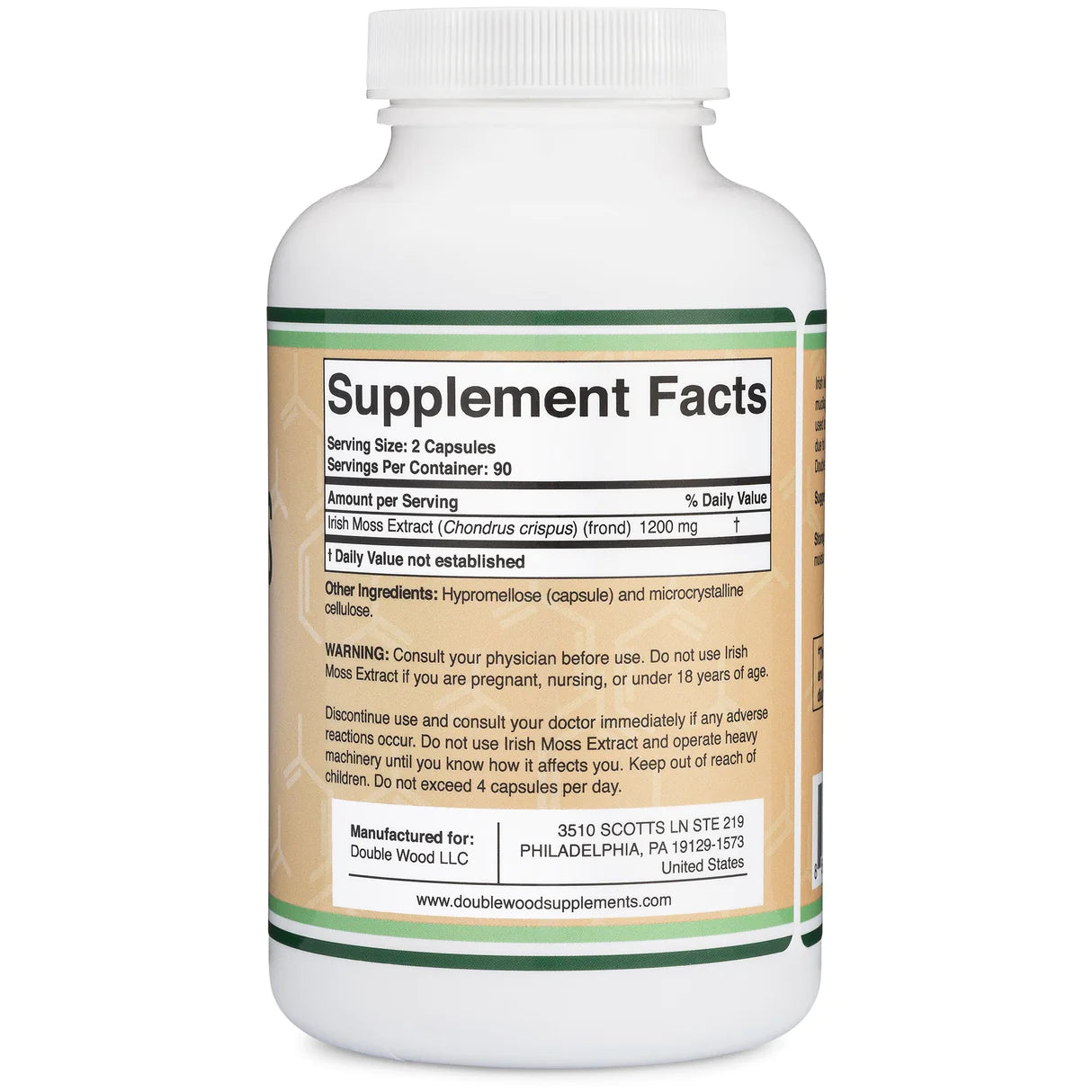 Double Wood - Irish Sea Moss Extract