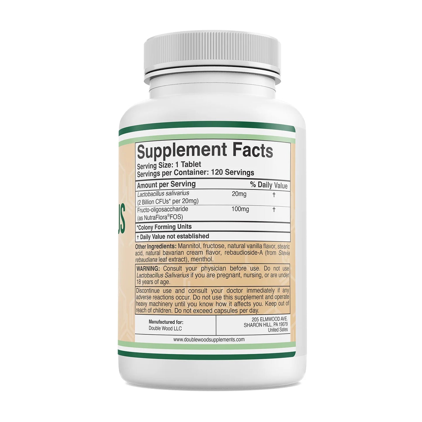 Double Wood - Lactobacillus Salivarius