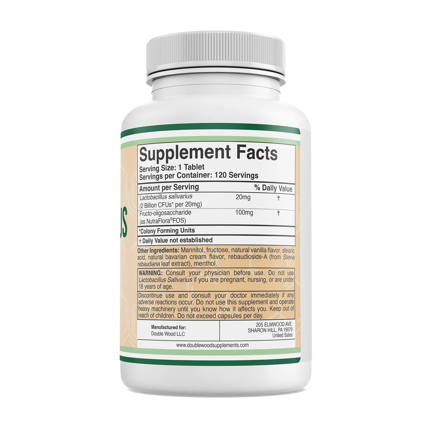 Double Wood - Lactobacillus Salivarius