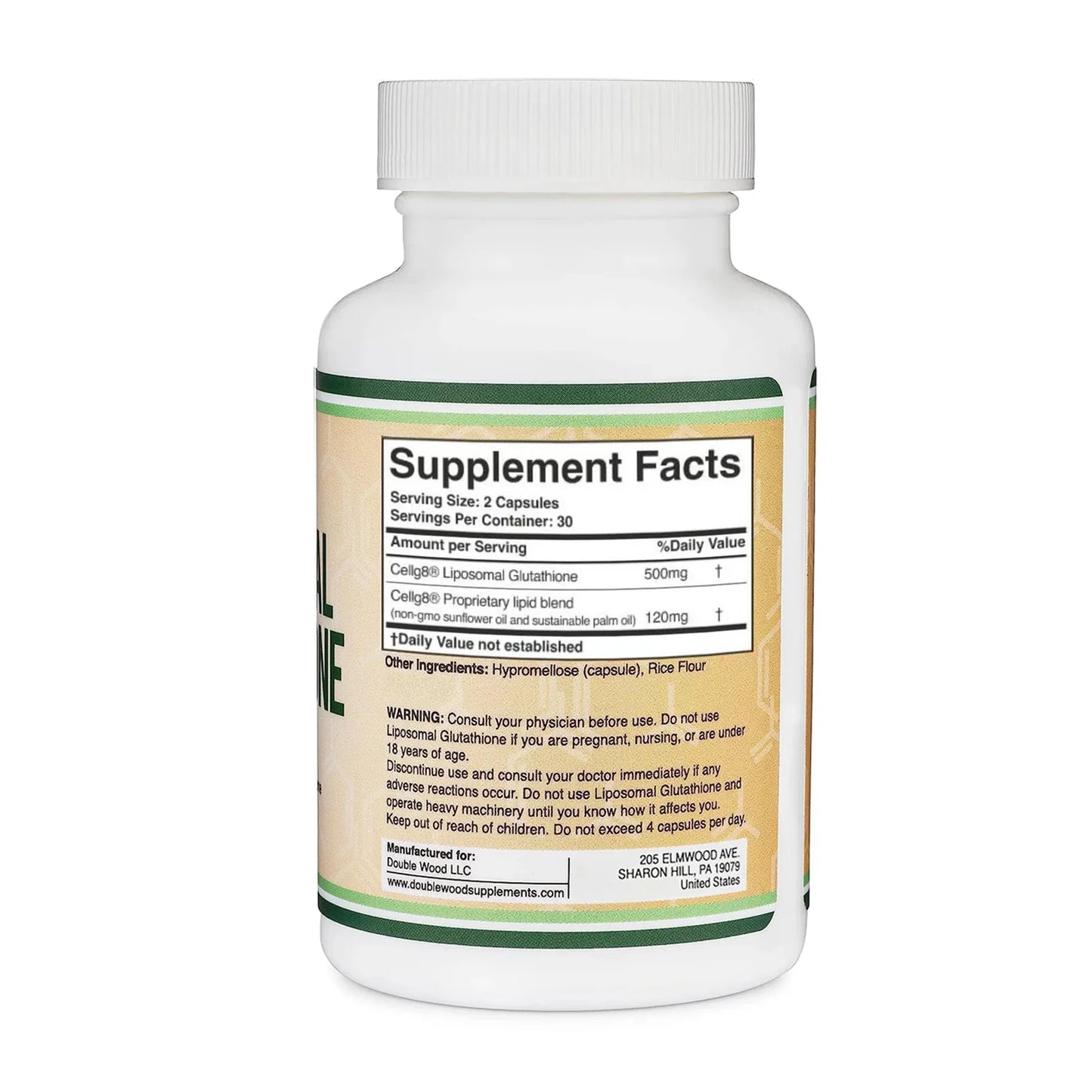 Double Wood - Liposomal Glutathione