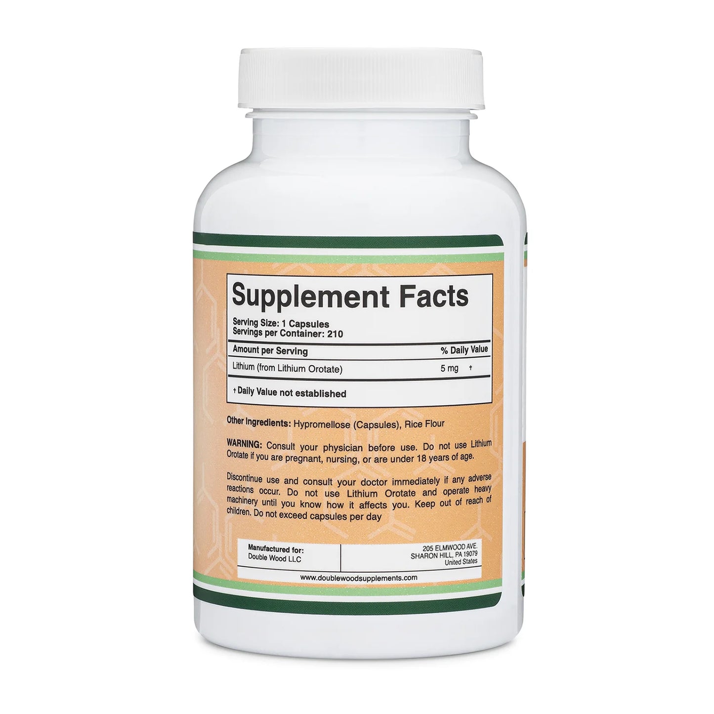 Double Wood - Lithium orotate