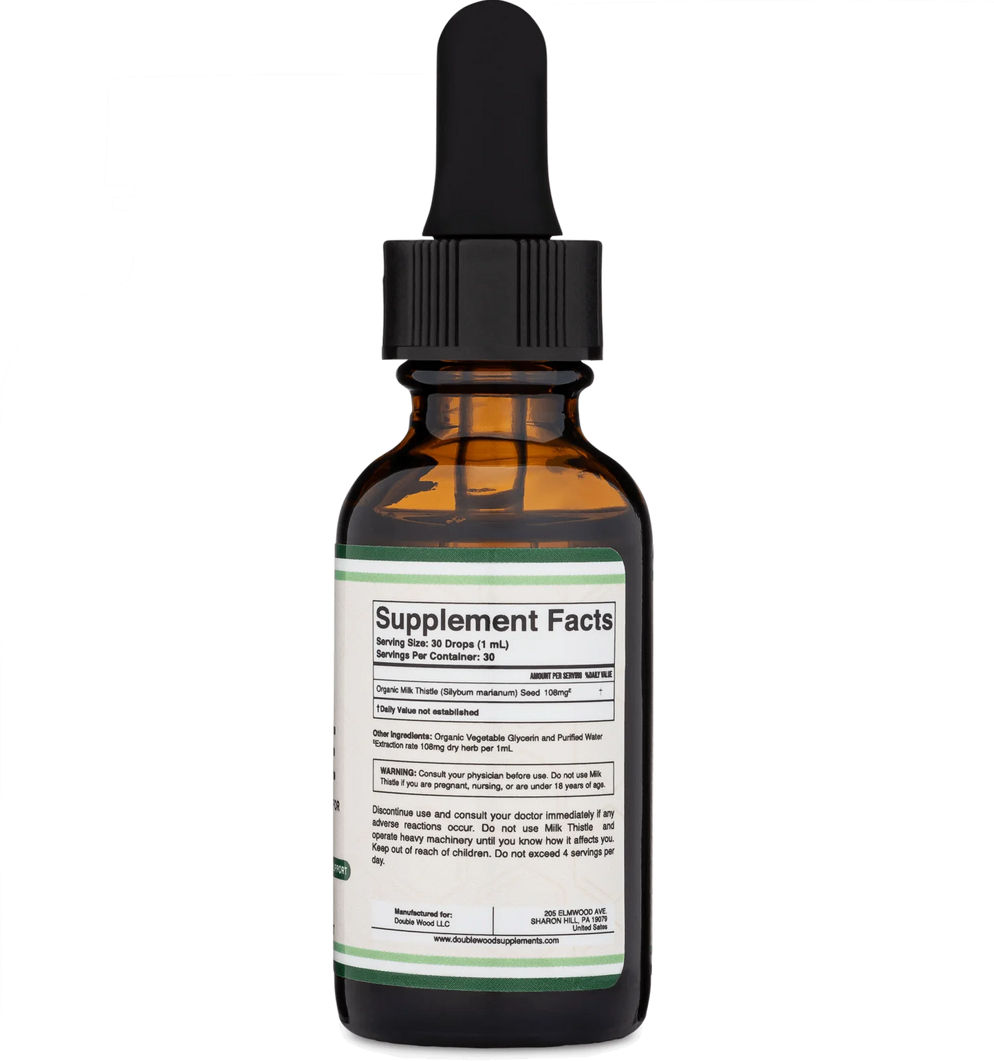 Double Wood - Milk Thistle Mjólkurþistill