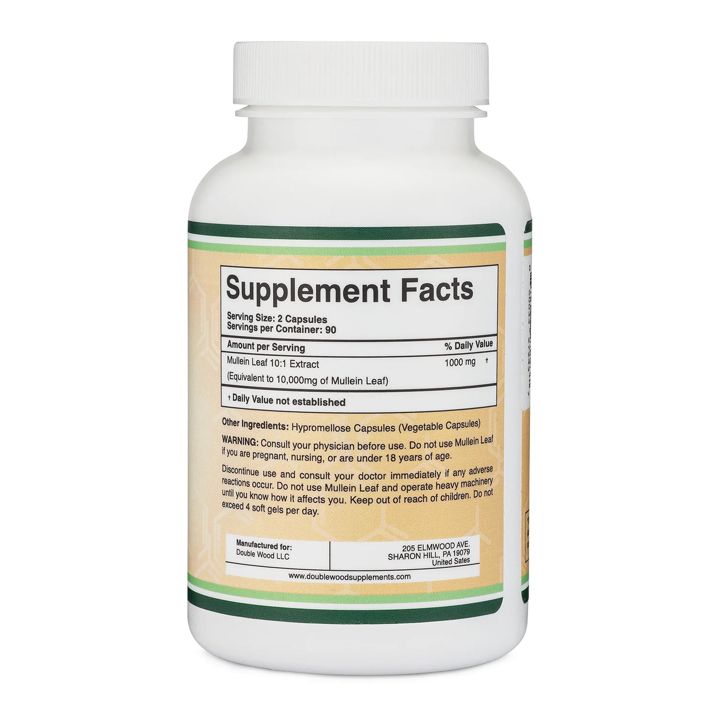 Double Wood - Mullein Leaf Extract