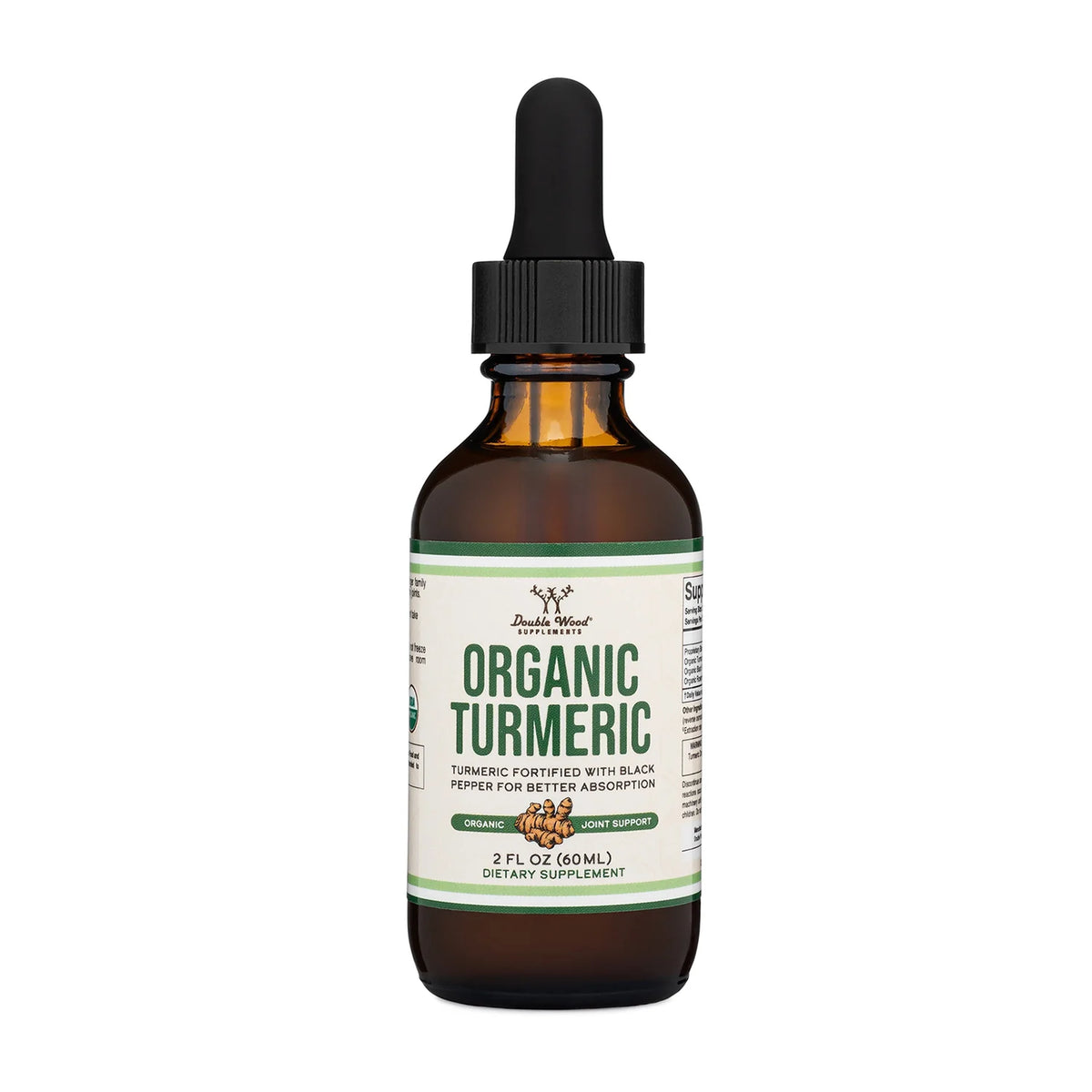 Double Wood Organic Turmeric Drops