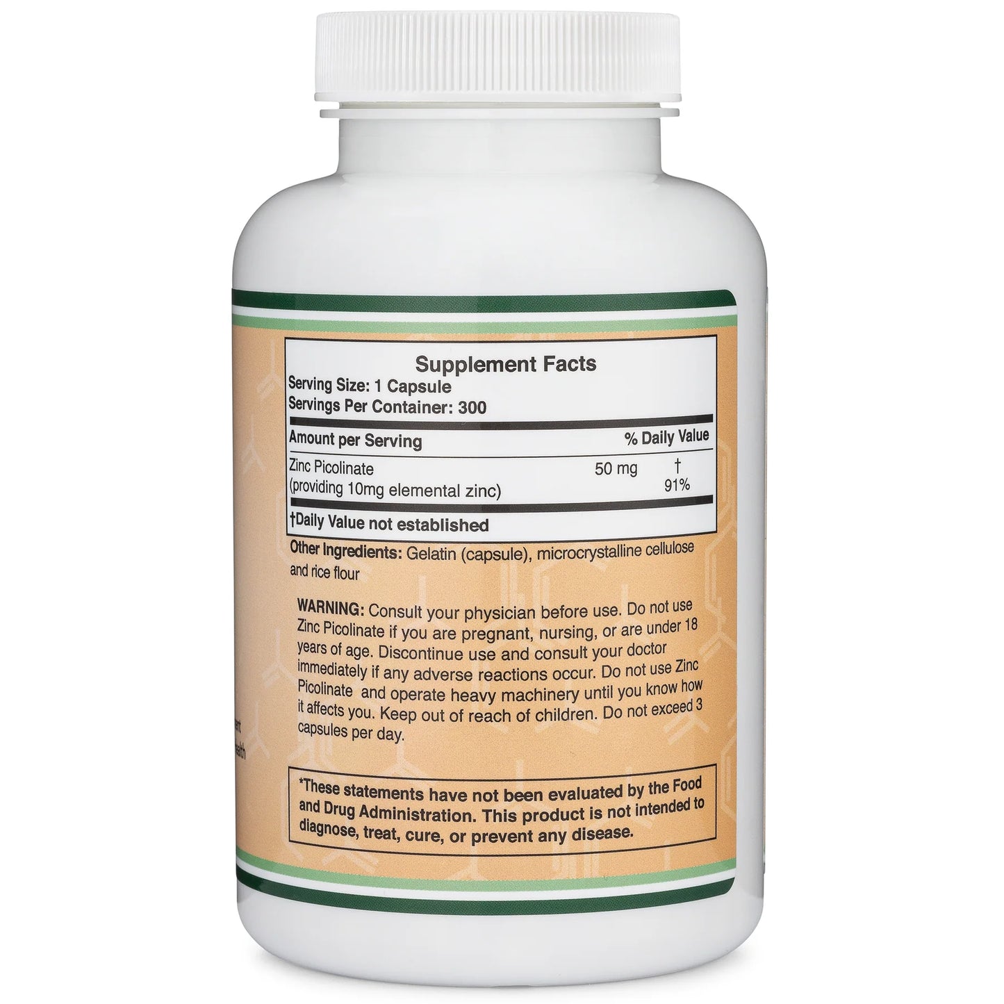 Double Wood - Zinc Picolinate