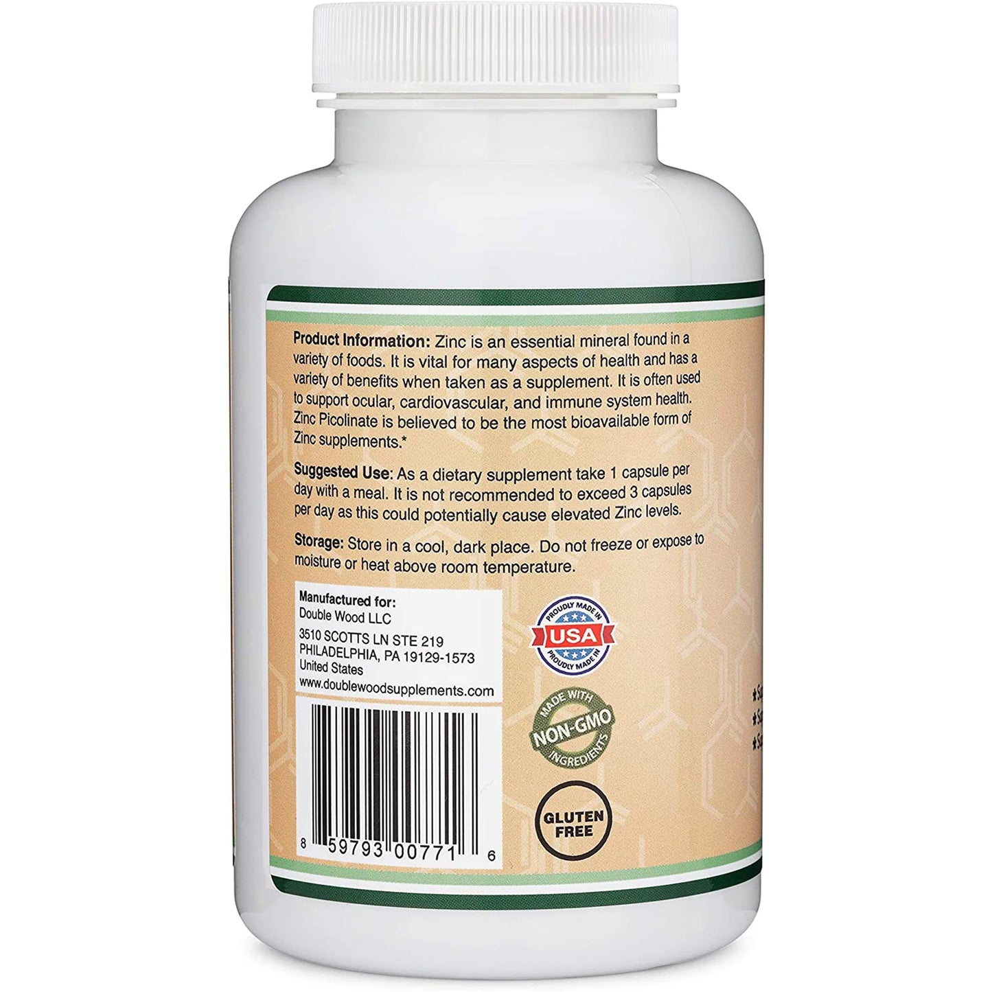 Double Wood - Zinc Picolinate