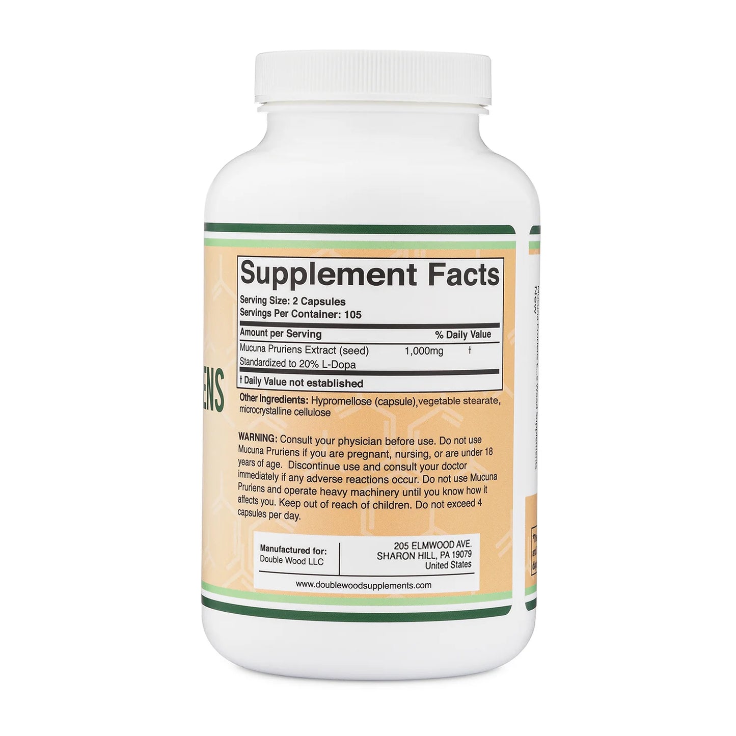 Double Wood - Mucuna Pruriens Extract