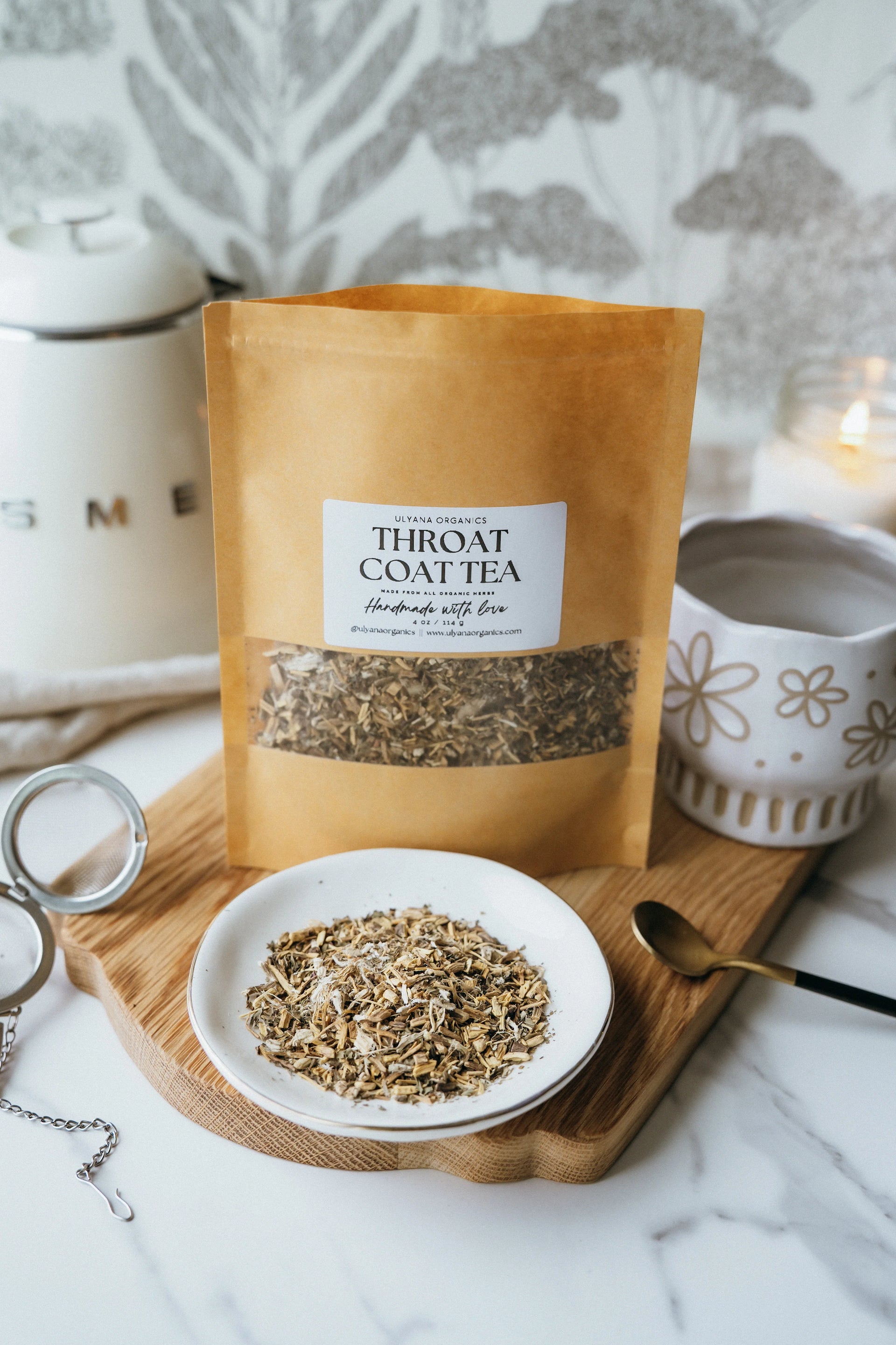 ULYANA ORGANICS - Throat Coat Tea