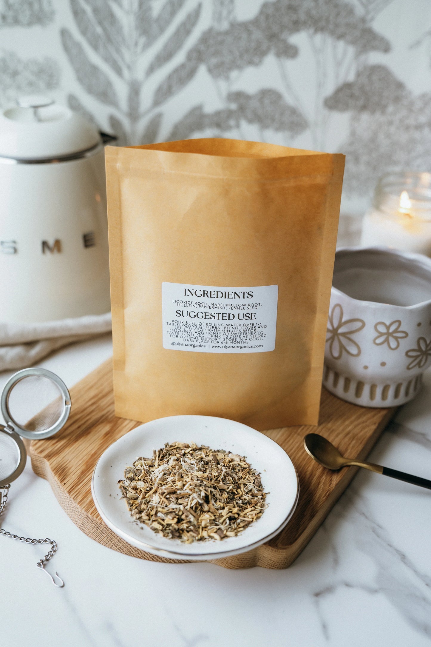 ULYANA ORGANICS - Throat Coat Tea