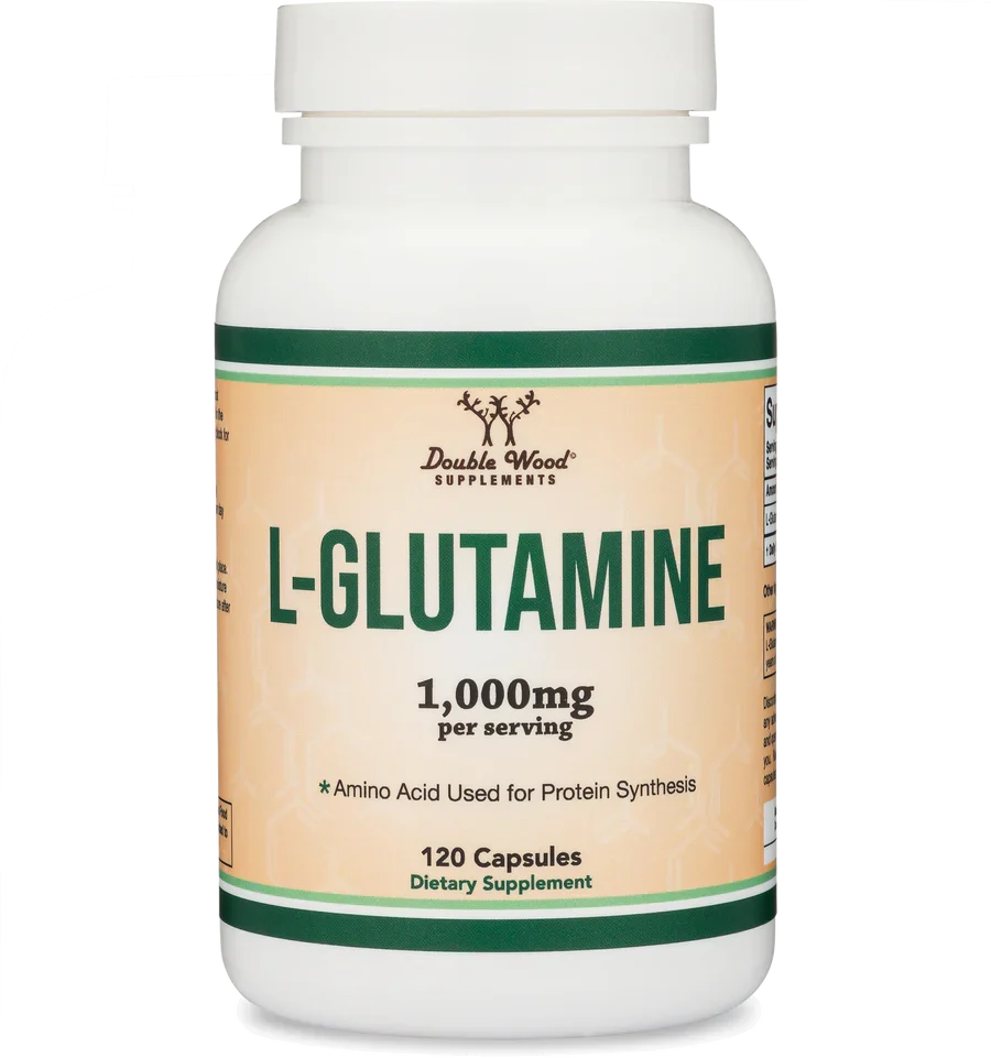 L-glútamín (L-Glutamine) frá Double Wood