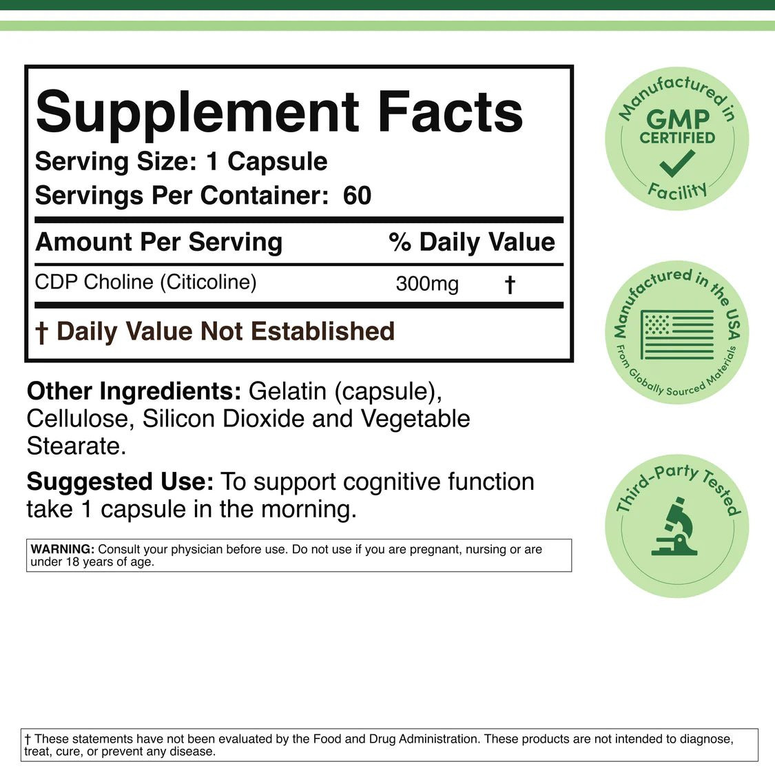 Double Wood - CDP Choline