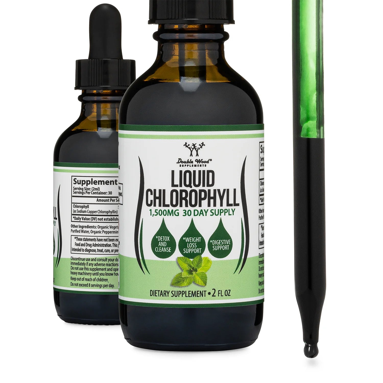 Double Wood - Liquid Chlorophyll - Blaðgrænudropar