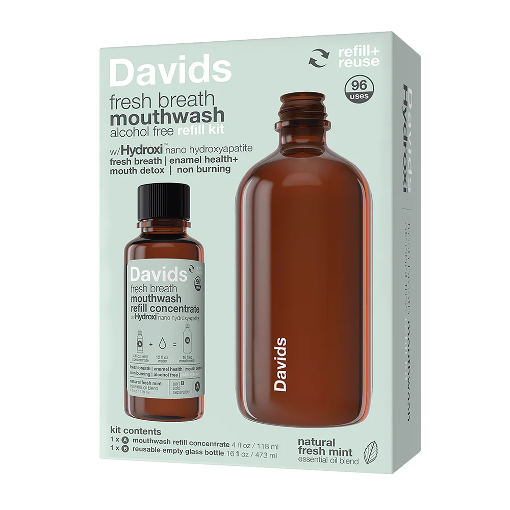 Davids Hydroxi™ Fresh Breath munnskol (Fresh Mint)