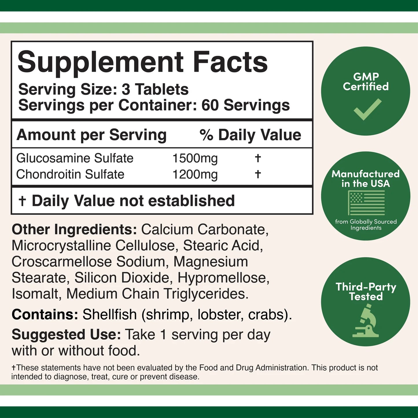 Glucosamine Chondroitin