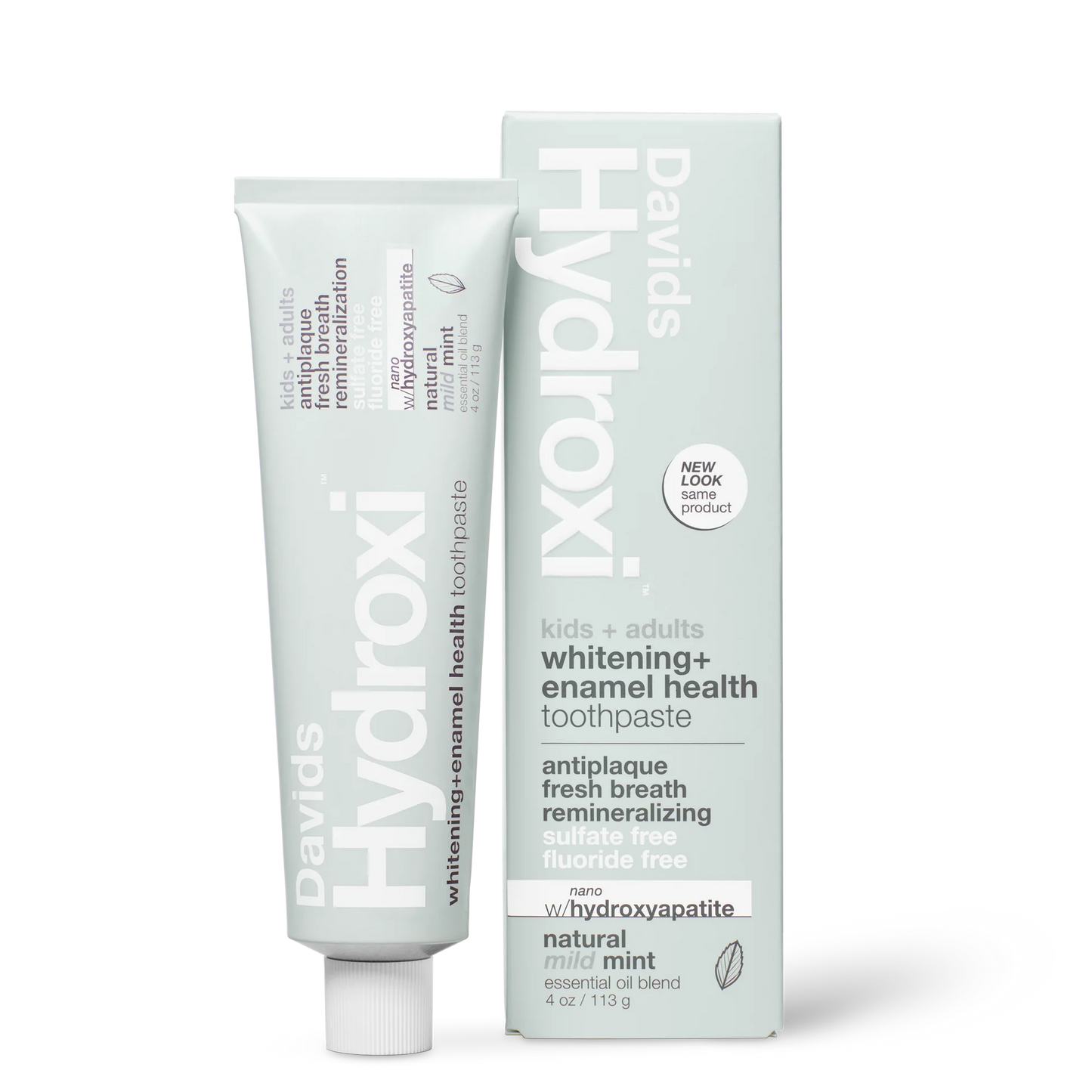 Davids Hydroxi™ Kids + Adults tannkrem (Mild Mint)
