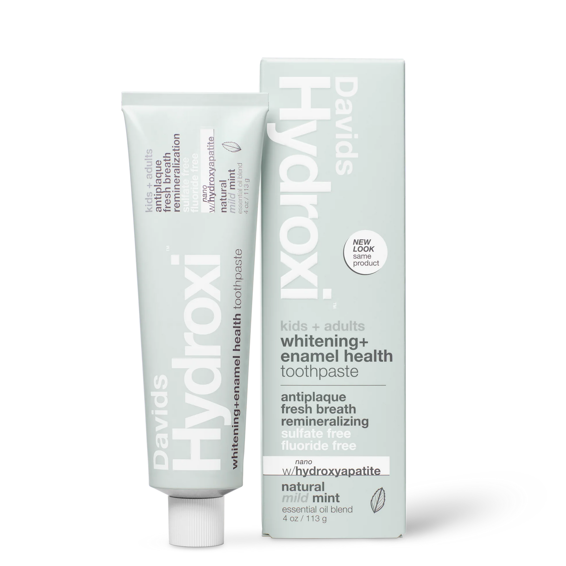 Davids Hydroxi™ Kids + Adults tannkrem (Mild Mint)