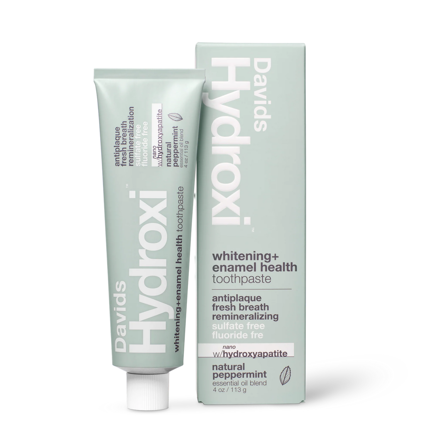 Davids Hydroxi™ Whitening + Enamel Health tannkrem (Peppermint)