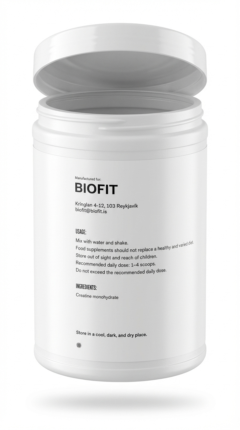 BIOFIT Kreatín (Creatine Monohydrate) 500gr
