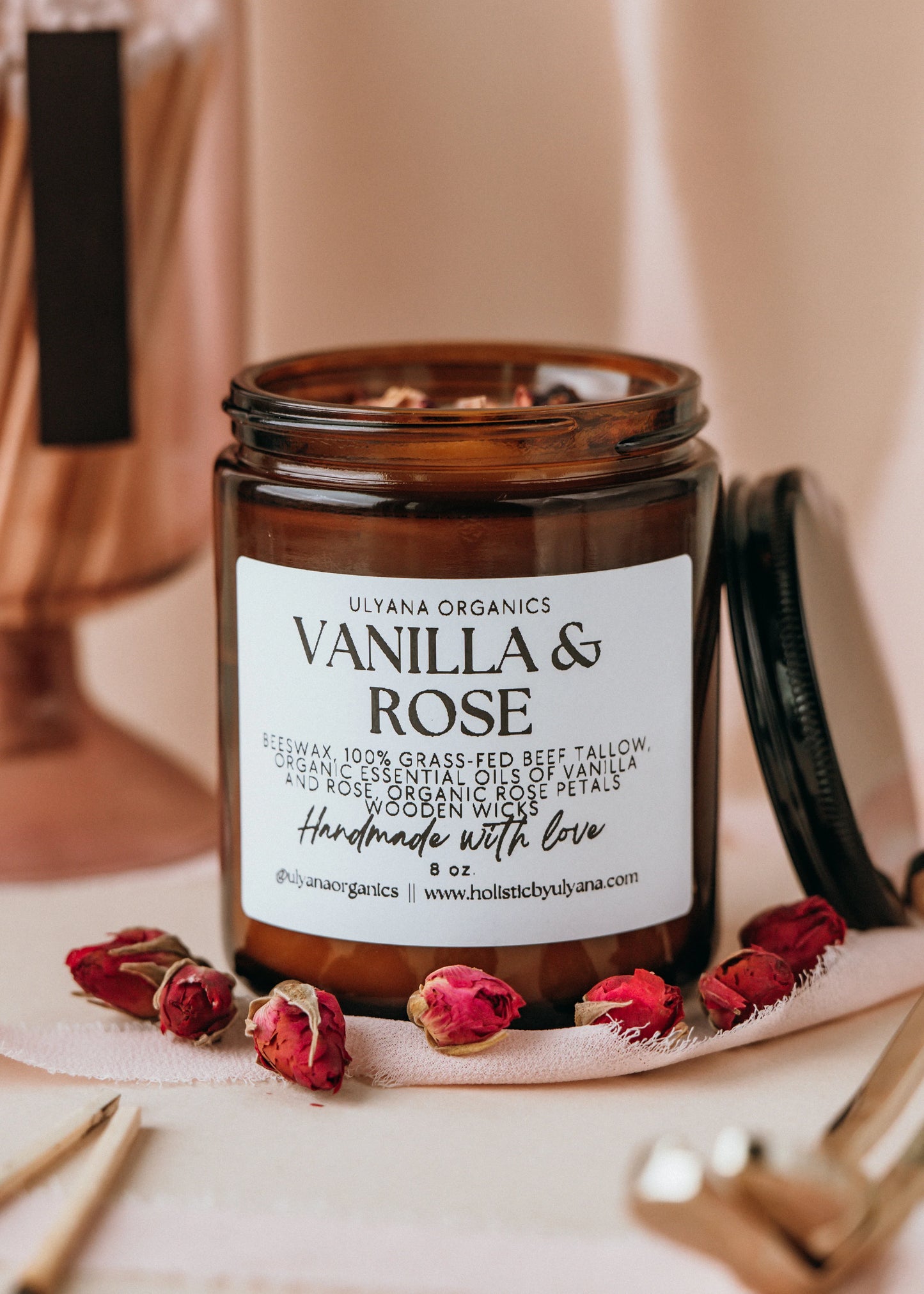 ULYANA ORGANICS - Tallow & Beeswax Candle