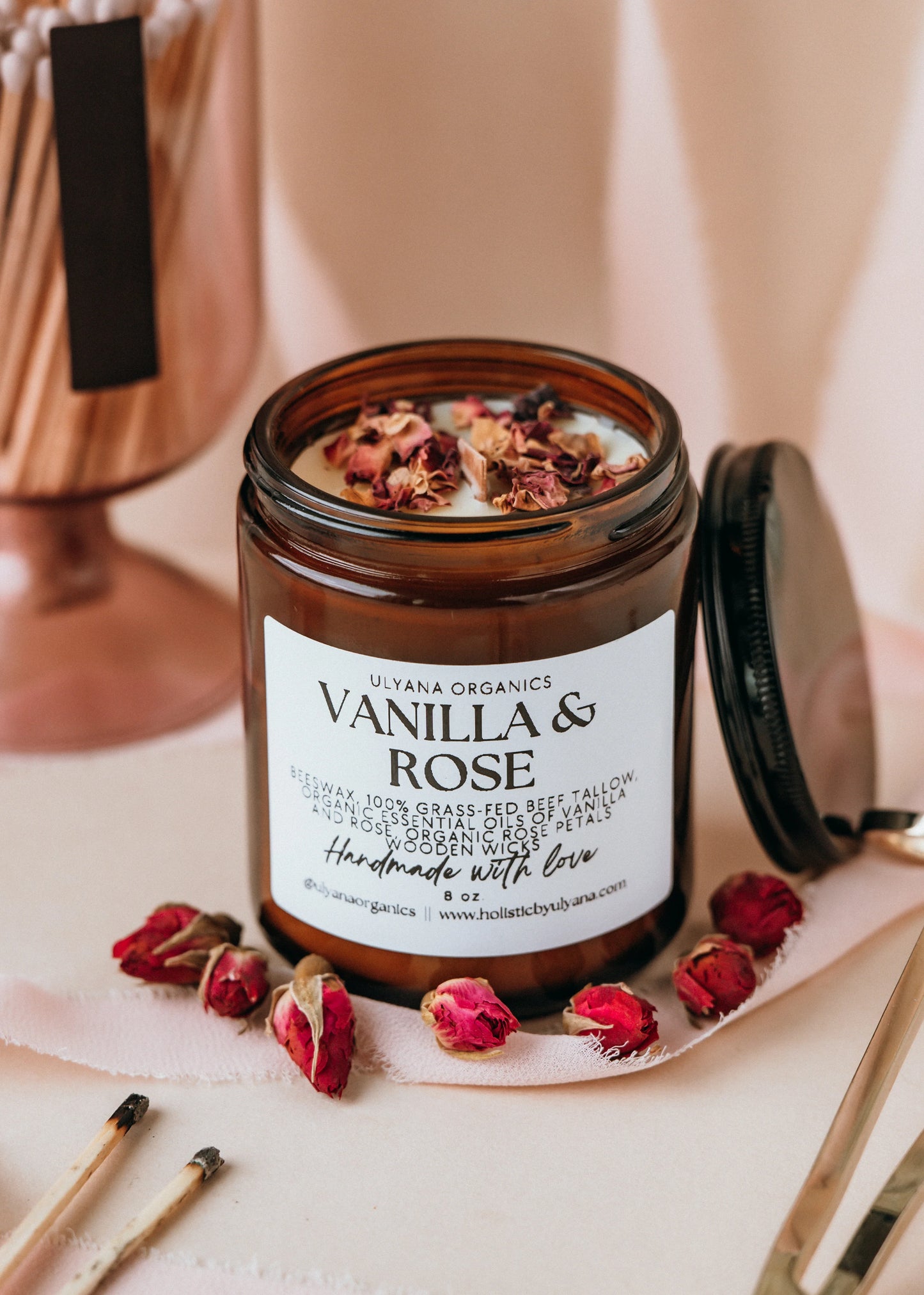 ULYANA ORGANICS - Tallow & Beeswax Candle