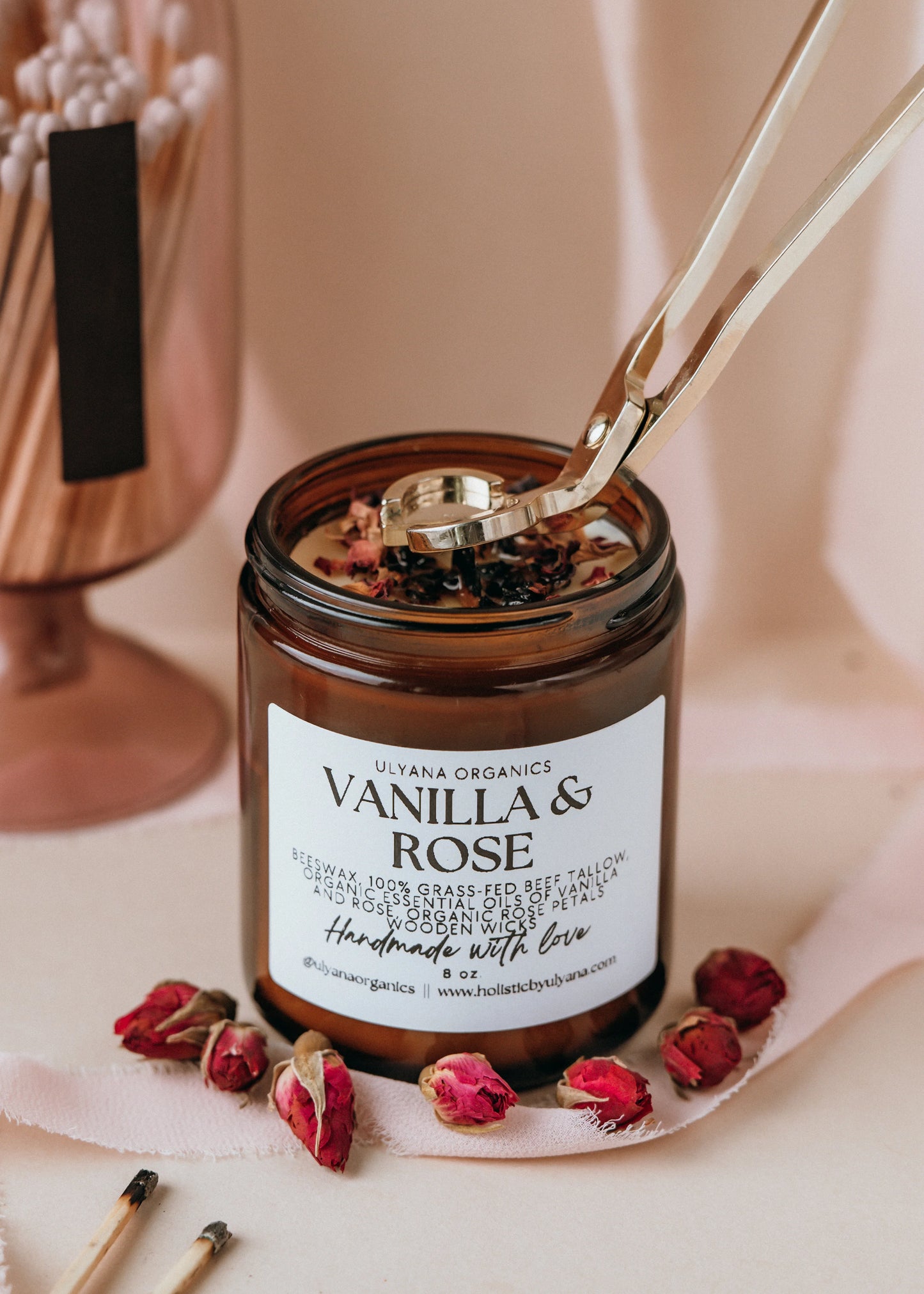 ULYANA ORGANICS - Tallow & Beeswax Candle