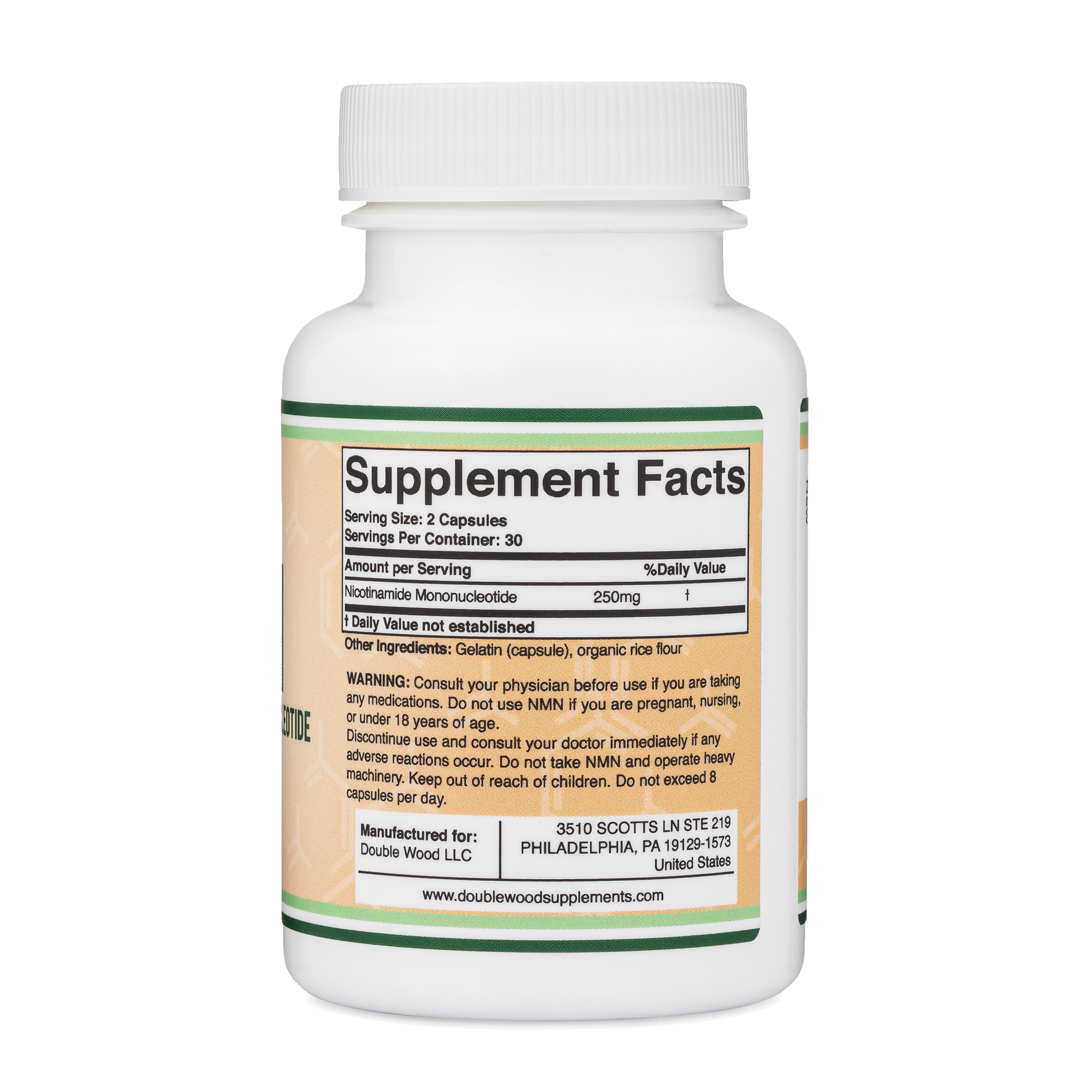 Double Wood - Nicotinamide Mononucleotide (NMN)