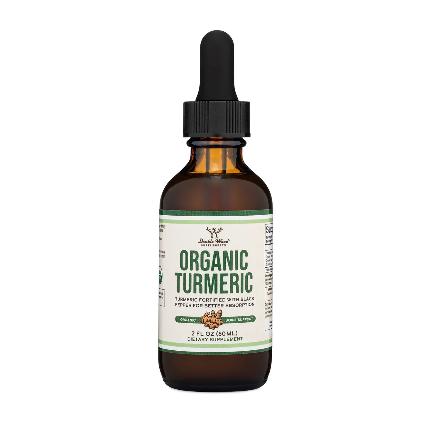 Double Wood - Organic Turmeric Drops