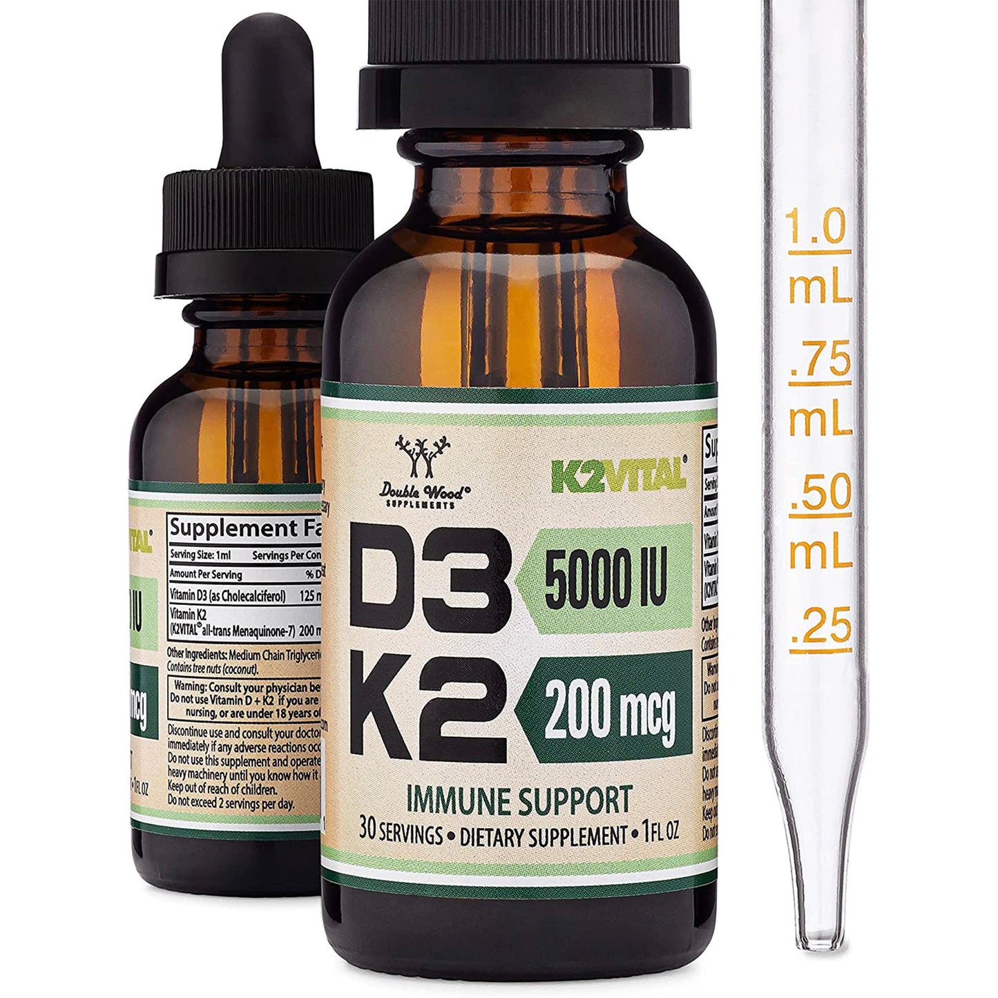 Vitamin D3 + K2 Liquid Drops