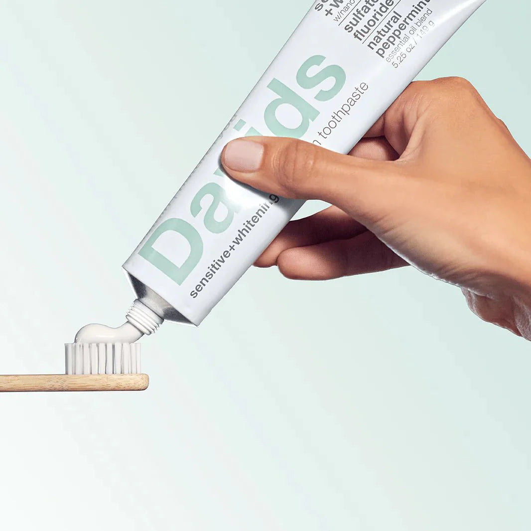 Davids Hydroxi™ Sensitive + Whitening tannkrem (Peppermint)