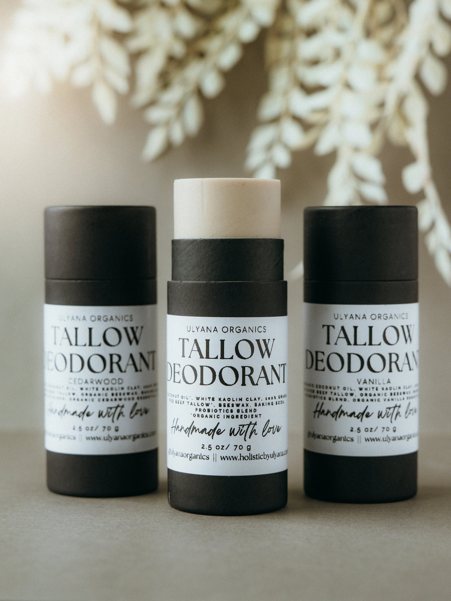 ULYANA ORGANICS - Tallow Deodorant
