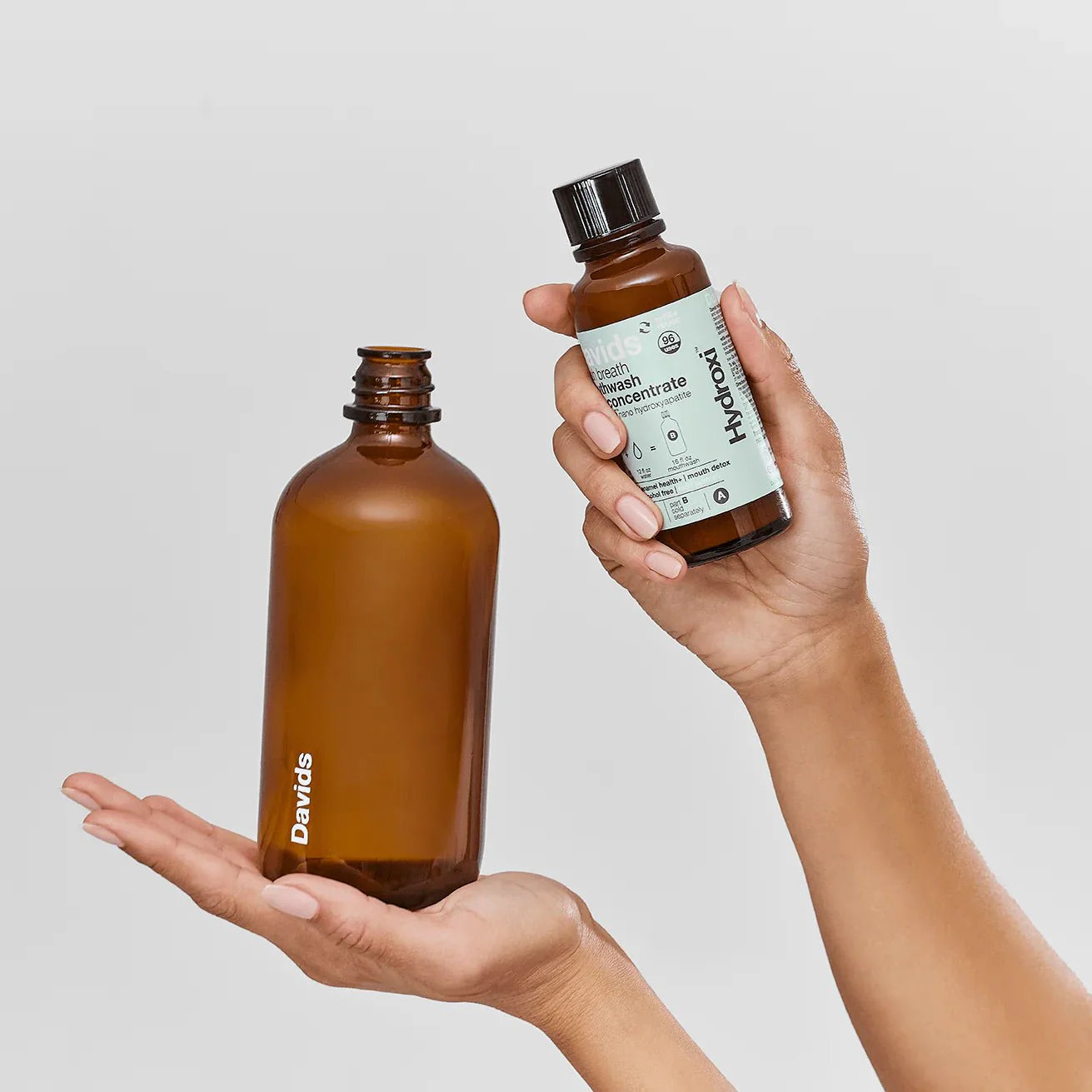 Davids Hydroxi™ Fresh Breath munnskol – Áfylling (Concentrate, Fresh Mint)