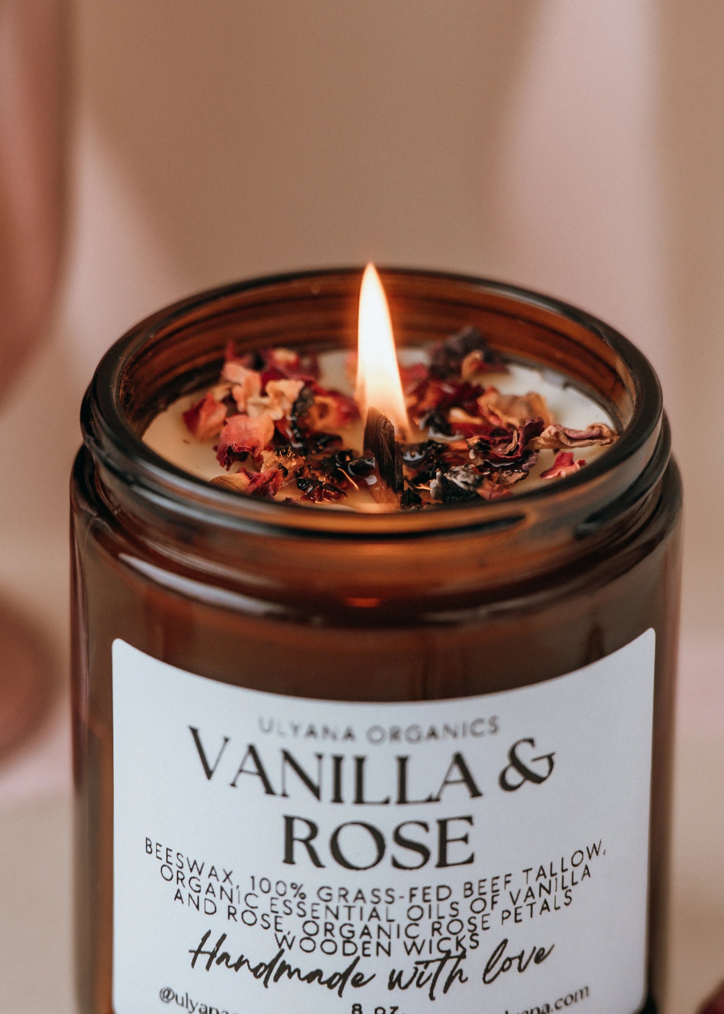 ULYANA ORGANICS - Tallow & Beeswax Candle